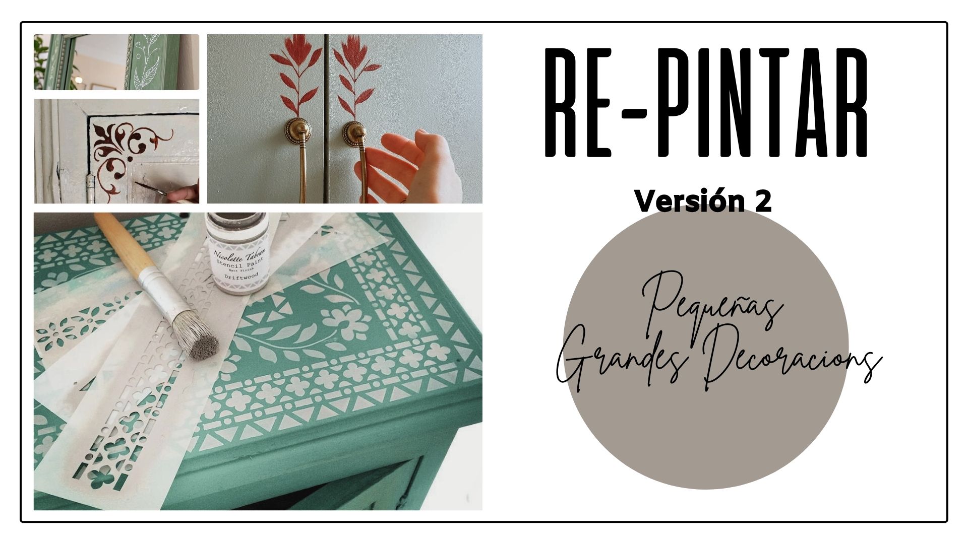 Re-Pintar: muebles y ambientes